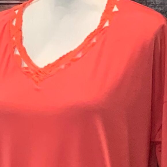 🔥🔥SALE🔥🔥Salmon Short Sleeve Soft T-Shirt NWOT - Picture 4 of 4